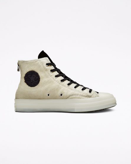 Women's Converse x CLOT Chuck 70 High Top Shoes White / Black / White | AU 13650K